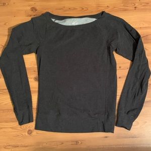 Gray Nike Dri-Fit sweatshirt